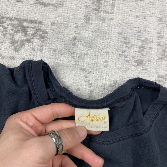 If There Are No Horse In Heaven I’m Not Going T- Shirt Flaws Men’s Size Large - Picture 5 of 6